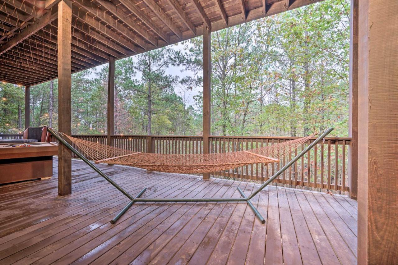 Broken Bow Cabin Deck With Hot Tub And Pool Table! Exterior foto